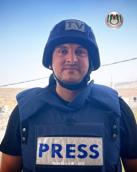 نقابة الصحفيين الفلسطينيين تدين بأشد العبارات اعتداء قوات الاحتلال الإسرائيلي على الزميل الصحفي محمد سمرين (مراسل الجزيرة نت)