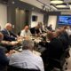 مشاركون يبحثون مع لجنة إدارة غزة آليات الشراكة والتعافي الاقتصادي