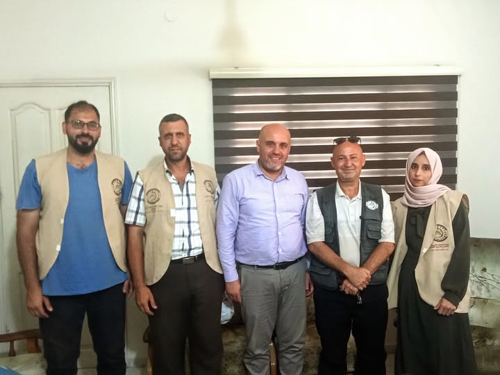 هيئة فلسطين العربية للإغاثة والتنمية الأهلية تهنئ الدكتور محمد صالحة بتوليه منصب مدير عام شبكة المنظمات الأهلية