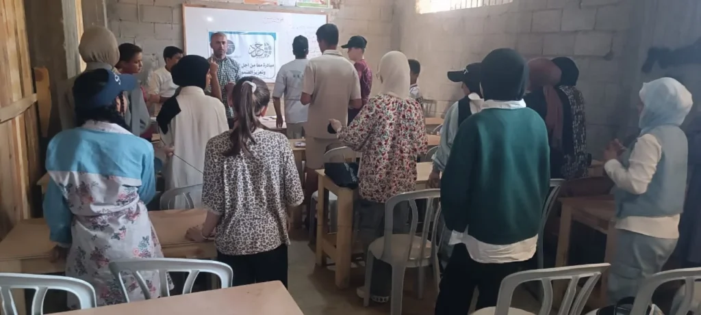حشد تنفذ سلسلة انشطة ضمن مبادرة «معًا من أجل التعافي النفسي وتعزيز الصمود المجتمعي» لدعم الأسر والأطفال في المحافظة الوسطى