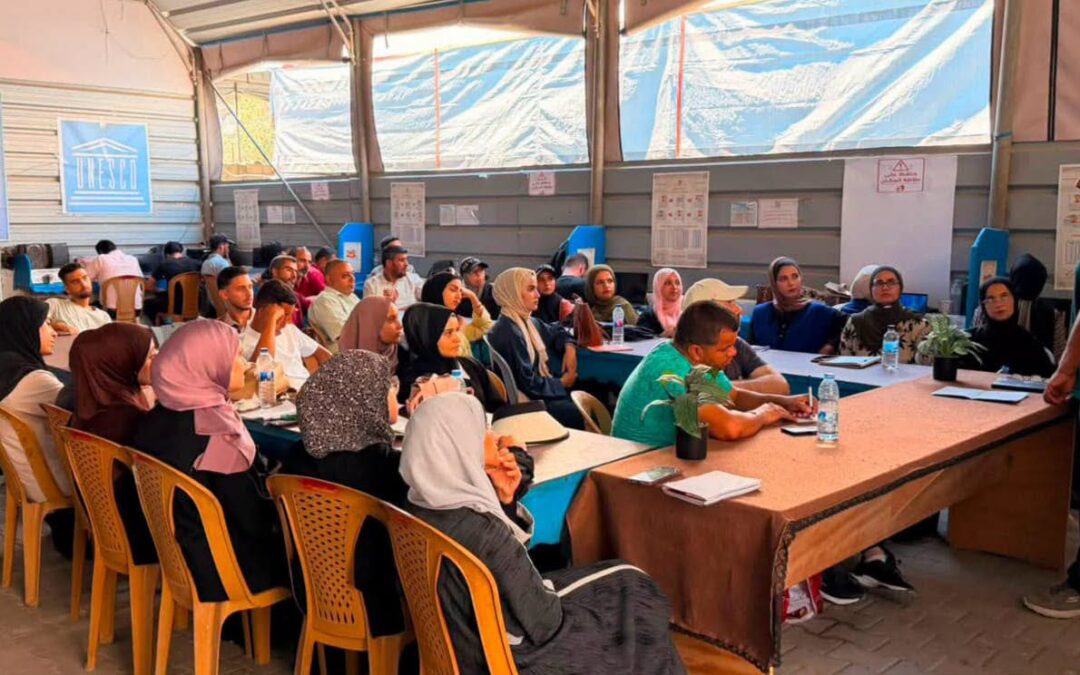 نقابة الصحفيين الفلسطينيين تختتم دورة بعنوان «صناعة الفيلم الوثائقي» في دير البلح