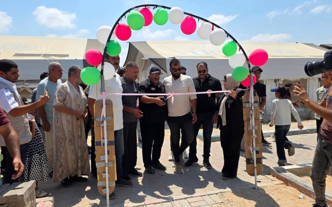 مدرسة عين الحلوة الزهراء تختتم فعاليات المخيم الصيفي «أجراس المدرسة»، بافتتاح معرضها «مدرستنا خيمة وحلمنا وطن»،