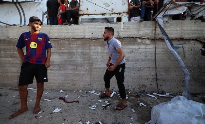 10 شهداء وجرحى في غارات للاحتلال استهدفت مقر الشرطة بغزة والنصيرات