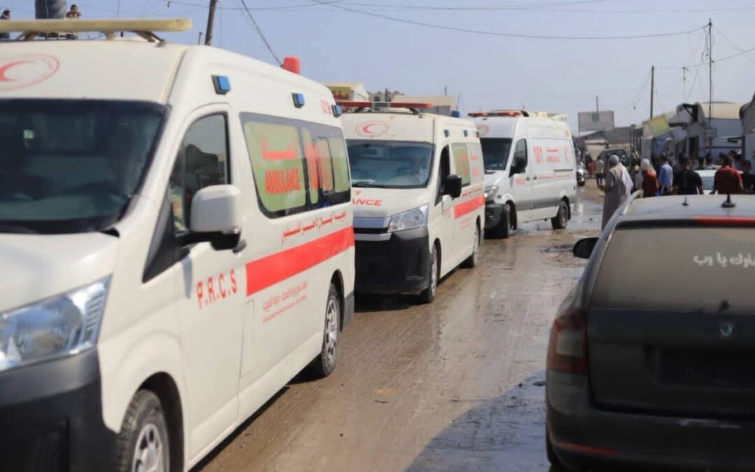 مغادرة 74 مريضًا مع مرافقيهم عبر معبر رفح