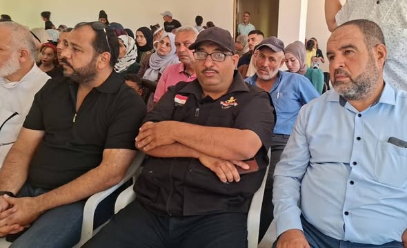 إدارة المخيم المصري 17 الزهراء تشارك في حفل تكريم طلبة الثانوية العامة (التوجيهي) الناجحين من أبناء المخيم