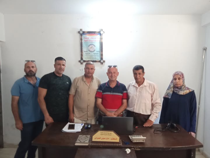 وفد من هيئة التوجيه الوطني والمعنوي يزور هيئة فلسطين العربية للإغاثة والتنمية الأهلية ويبحث سبل التعاون المشترك