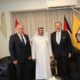 السفير الكويتي في زيارة بروتوكولية إلى سفارة دولة فلسطين