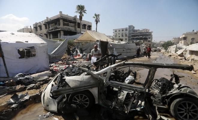 الجيش الاسرائيلي لم يتمكن من دخول القطاع بسبب اكتظاظ السكان