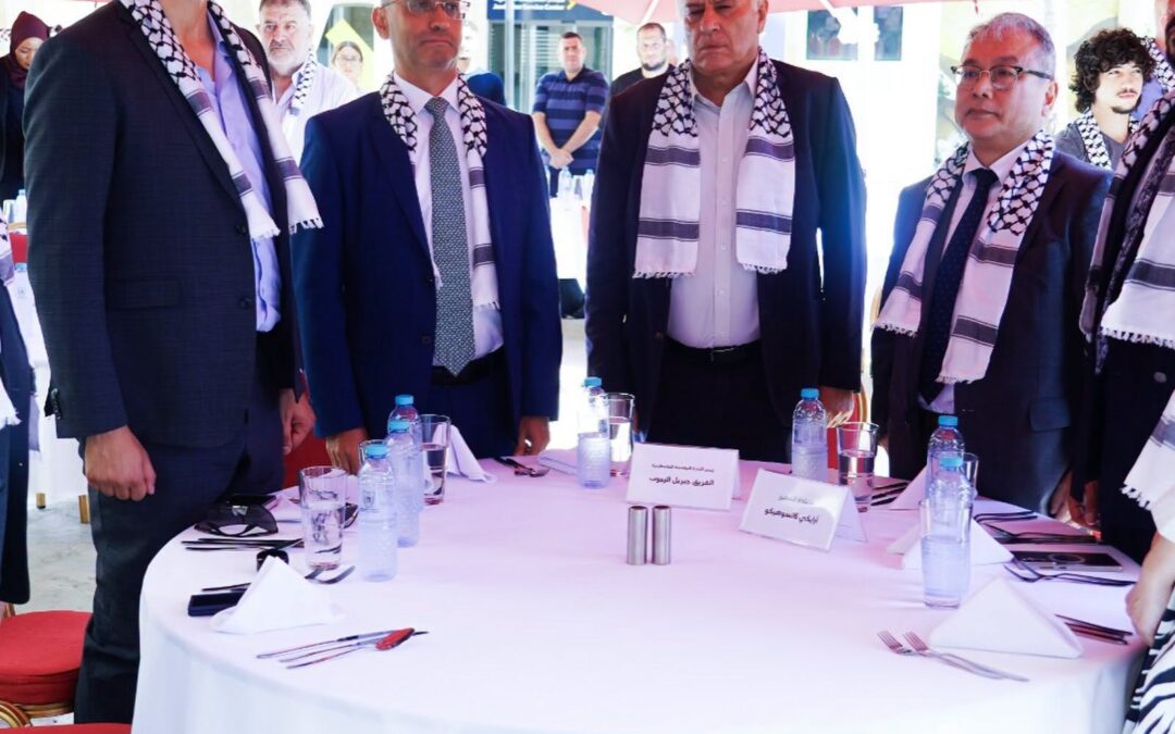 بحضور الرجوب والسفير الياباني.. الأولمبية تودّع بعثة فلسطين إلى آسياد 2026 في روابي