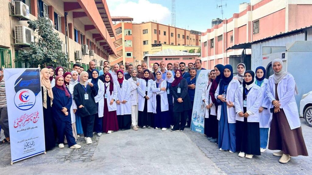 خطواتٌ نحو الحياة.. العلاج الطبيعي في مجمع ناصر الطبي يحتفي بيومه العالمي برسالة أمل وعطاء