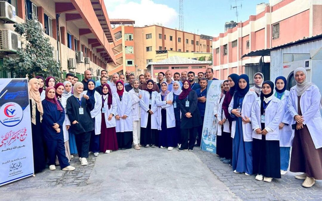 خطواتٌ نحو الحياة.. العلاج الطبيعي في مجمع ناصر الطبي يحتفي بيومه العالمي برسالة أمل وعطاء
