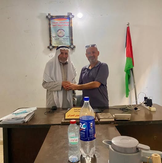 الدكتور الصوراني يلتقي المختار أبو محمد حسنين