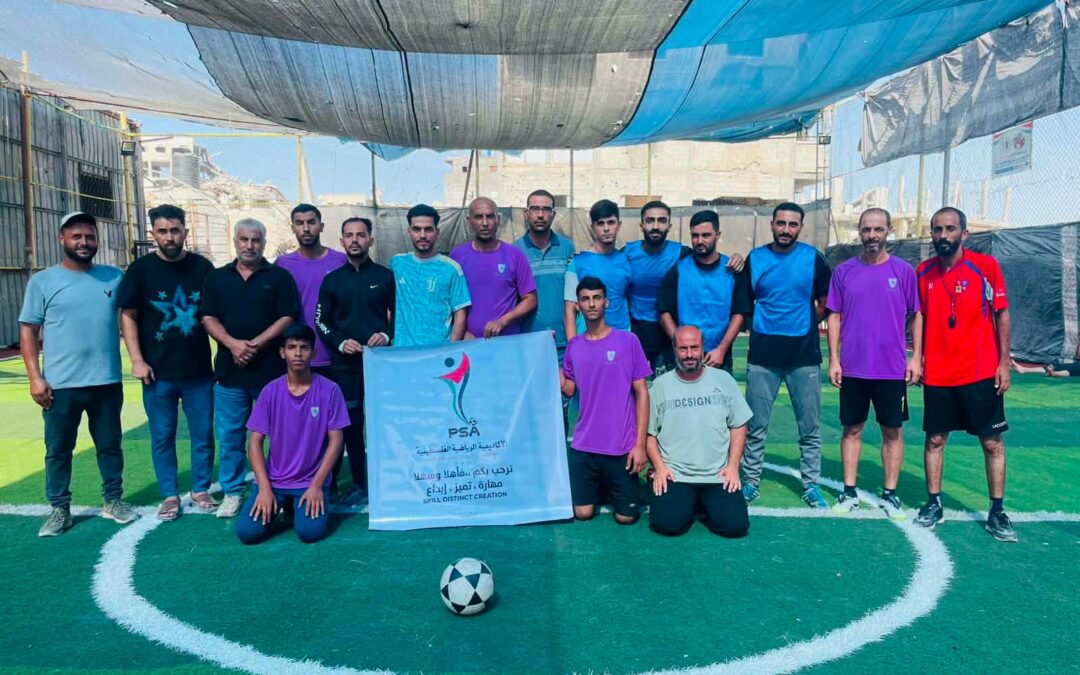 الأكاديمية الرياضية الفلسطينية تطلق بطولة “نبض الخيام” لكرة القدم بالتعاون مع مؤسسة غوث الخيرية