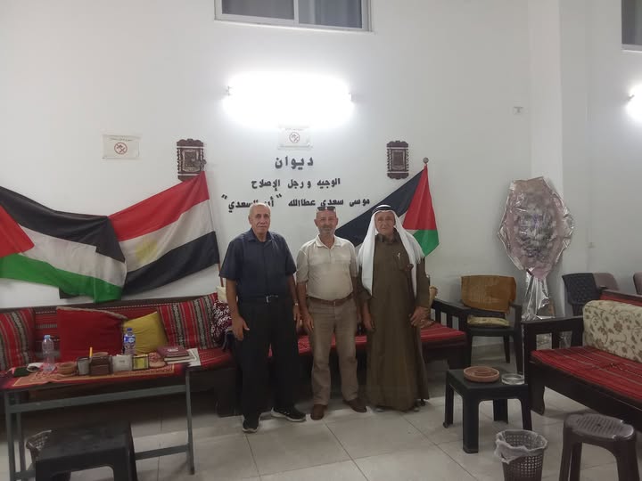 لقاء وطني في ديوان المختار أبو السعدي عطالله