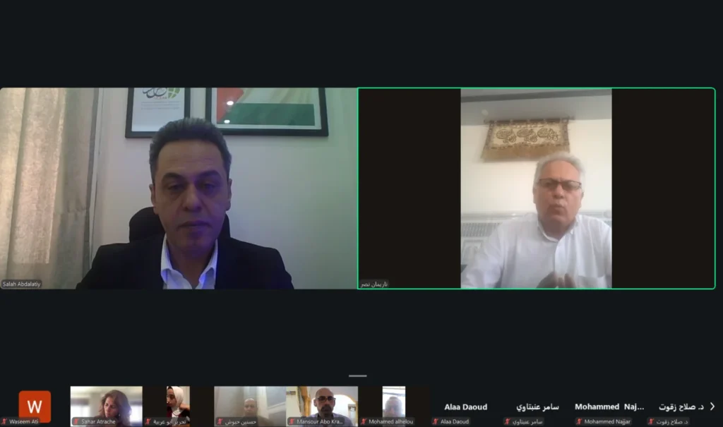 «حشد» تواصل الحوار حول الانتخابات وتبحث ضمانات وتحديات المشاركة وإعادة بناء النظام السياسي الفلسطيني