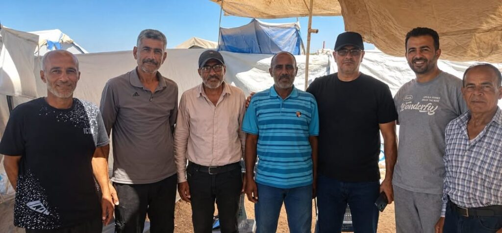 وفد من جمعية قدامى اللاعبين يزور نادي الزهراء لبحث سبل التعاون وإعادة النشاط الرياضي