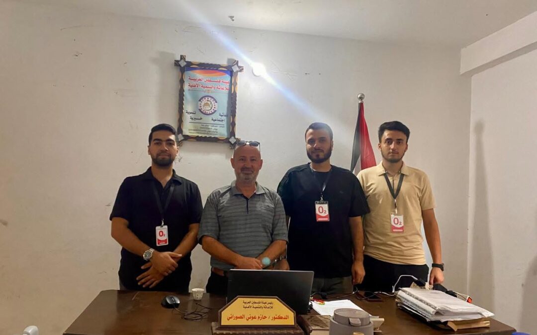 هيئة فلسطين العربية للإغاثة والتنمية الأهلية تستقبل وفدا من مطعم 02