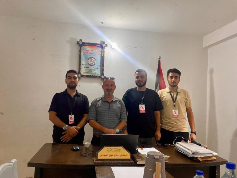 هيئة فلسطين العربية للإغاثة والتنمية الأهلية تستقبل وفدا من مطعم 02