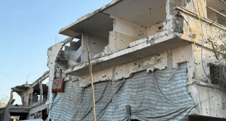لجنة المفقودين بغزة : نحذر من كارثة انهيار المباني المتهالكة على رؤوس ساكنيها مع دخول الشتاء