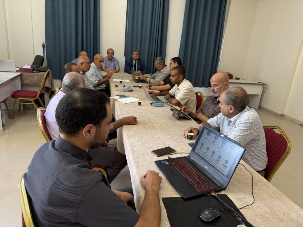 رئاسة الجامعة الاسلامية بغزة تلتقي كلية الآداب لمتابعة الخطط التطويرية والتقارير السنوية