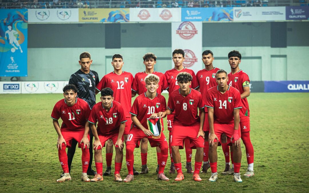 فلسطين في المجموعة الأولى ببطولة غرب آسيا للناشئين