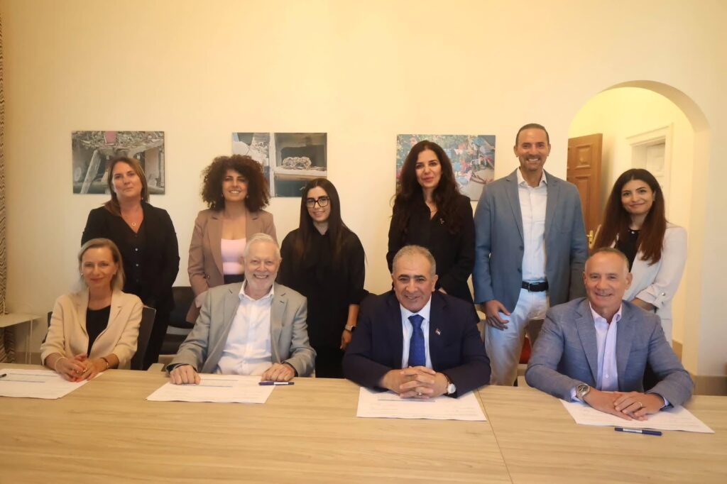 السفير الأسعد ودمشقية وكورسي وكلاوس يوقعون خطة عمل البرنامج الفلسطيني في اليونيسف 2026–2027