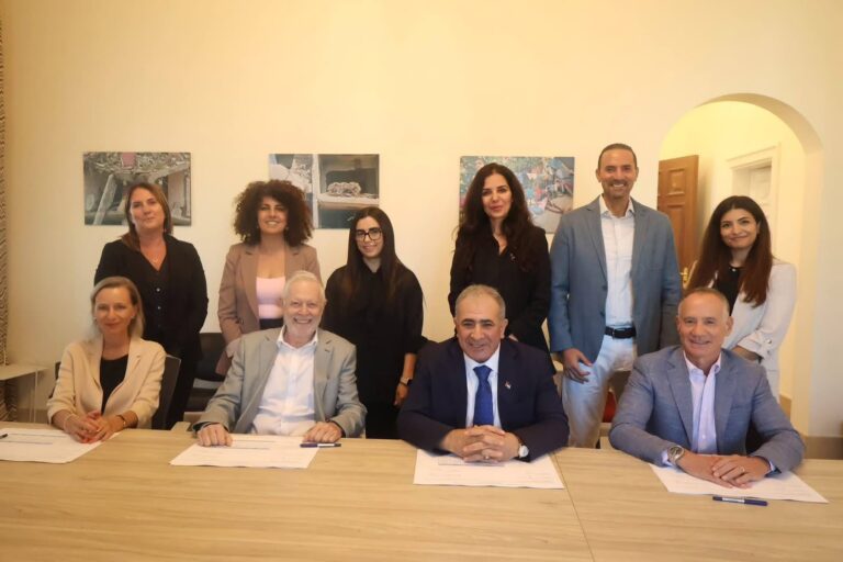 السفير الأسعد ودمشقية وكورسي وكلاوس يوقعون خطة عمل البرنامج الفلسطيني في اليونيسف 2026–2027