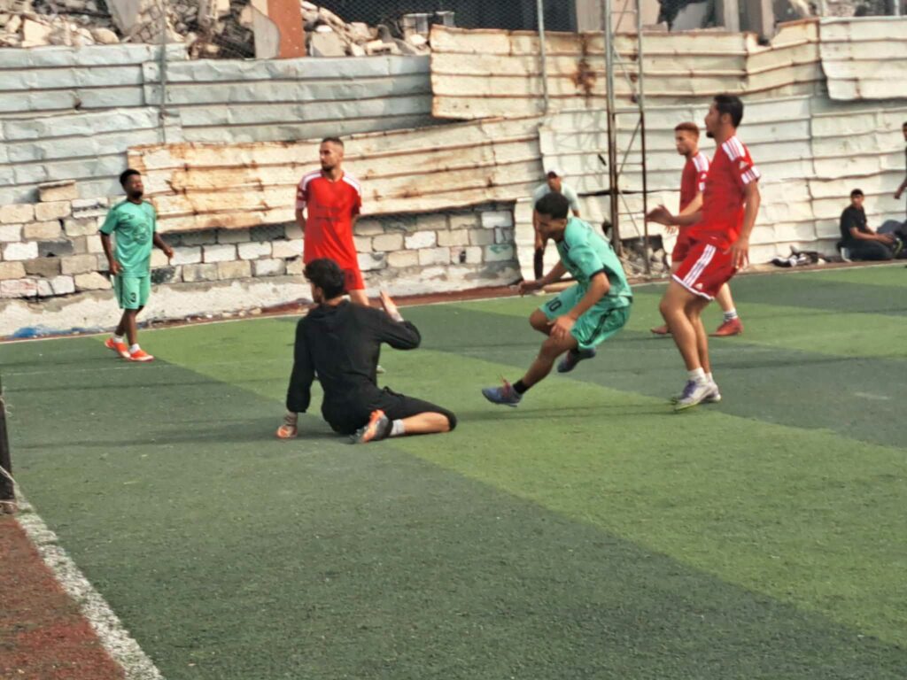 ضمن منافسات بطولة كاس الالف شهيد في غزة والشمال الصداقة يتغلب علي التفاح بهدف نظيف ونماء يفوز علي الشمس بهدفين مقابل هدف