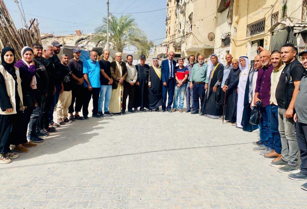 هيئة فلسطين العربية للإغاثة والتنمية الأهلية تنفذ ورشة عمل حول السلم الأهلي واحتواء النزاعات