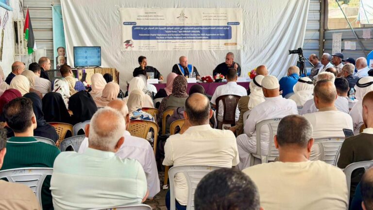 مركز التضامن الإعلامي بدير البلح يستضيف مناقشة ماجستير وجاهية
